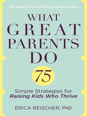 cover image of What Great Parents Do